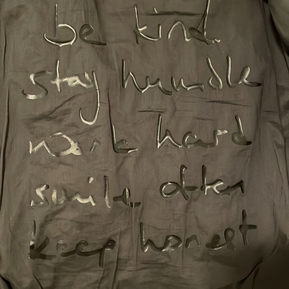 Black Leather Jacket with Star Accents - Picture 7 of 14